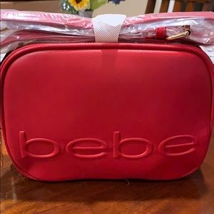Bebe Goldie Crossbody Red